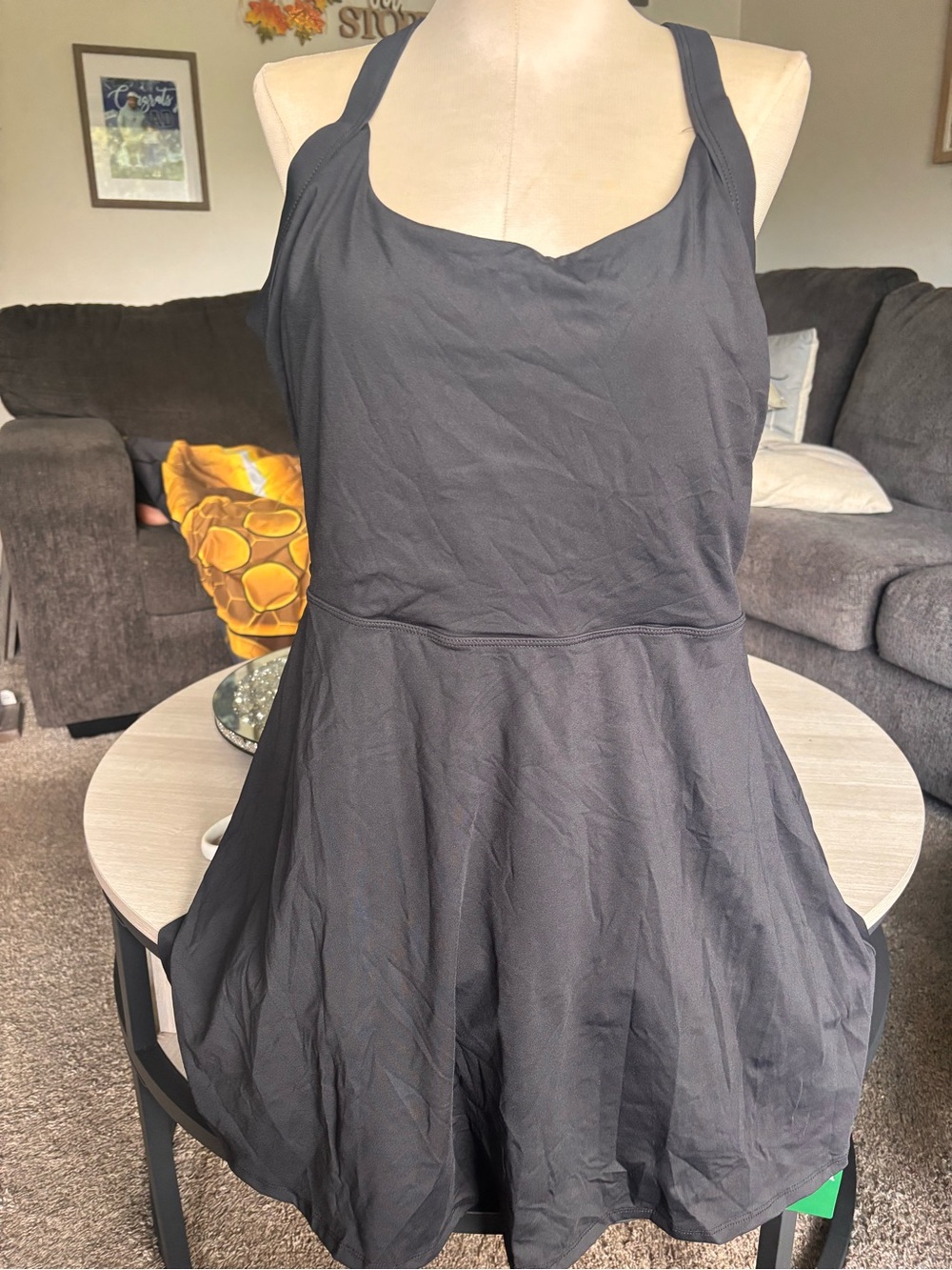 NEW WITH TAGS Black Halara Tennis Dress